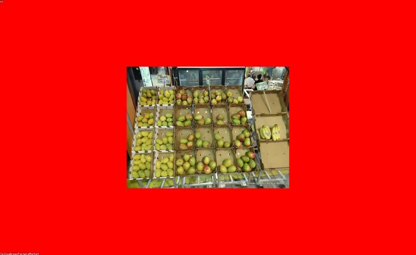 A crate of fresh vegetables ready for distribution